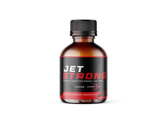 Nový produkt JET Strong-kotvičník s CBD